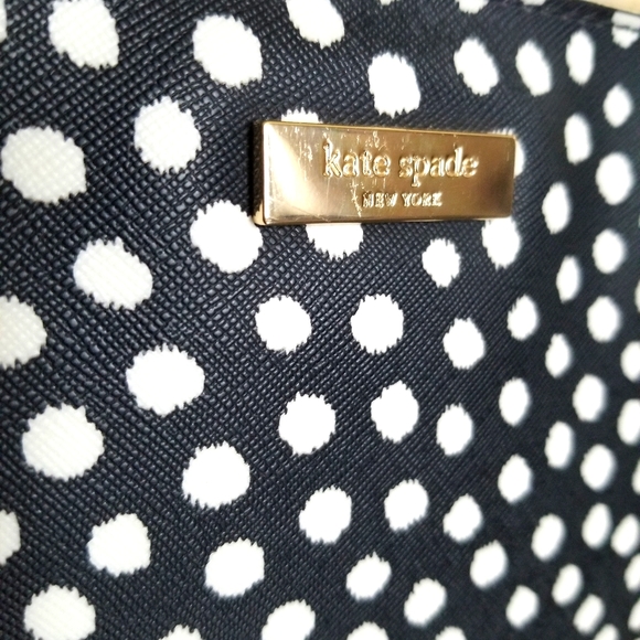 🔥SALE🔥Wonderful ♠️ KATIE SPADE Polka Dots Tote - Picture 11 of 11
